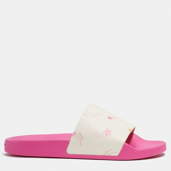 NWT - Uli Sport Slide With Shooting Star Print - CG090 - Picture 4 of 5